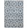 Mynka Diamond Indoor Blue Area Rug 39ICF 4' x 6'