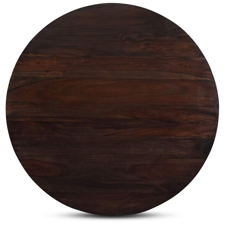 Image 2 Myron Dining Table Dark Brown more views