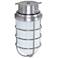 Myst 5 1/2" Wide Metallic Silver Surface Mount Outdoor Light