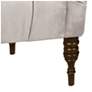 3_Mystere Dove Gray Fabric Tufted Chaise more views