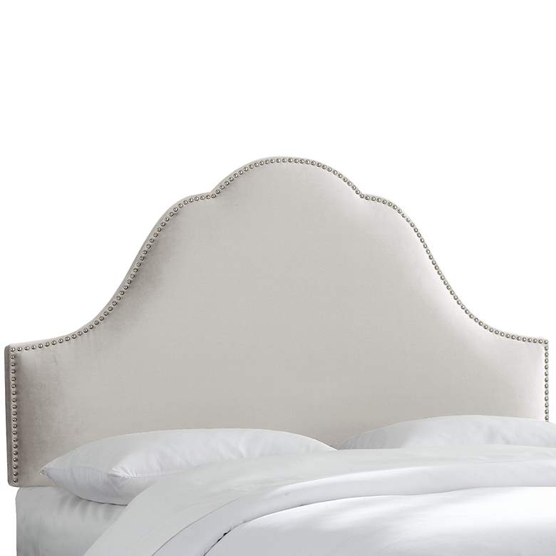 Image 1 Mystere Dove High-Arch Queen Headboard