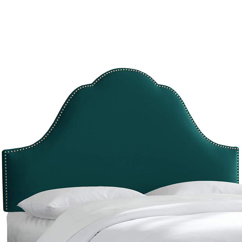 Image 1 Mystere Peacock High-Arch Queen Headboard