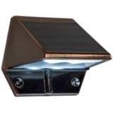 Mystic 3&quot; High Electroplated Copper Solar LED Deck Light