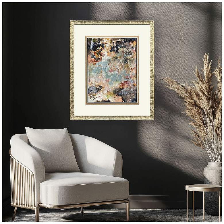 Image 5 Mystic Marina II 31"W x 37"H Framed Art more views