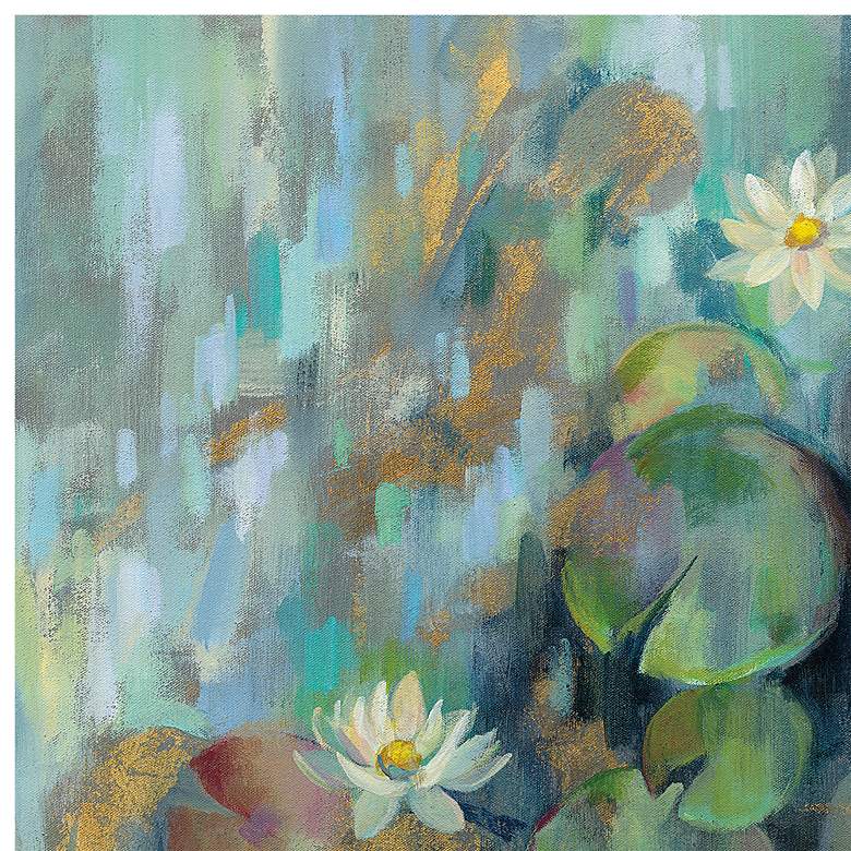 Image 3 Mystic Pond 24" Square All-Weather Outdoor Canvas Wall Art more views