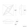 6_Mythical 1 Light LED Outdoor Wall Light more views