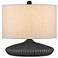 Mythmaker 17"H Black Granite Terracotta Accent Table Lamp