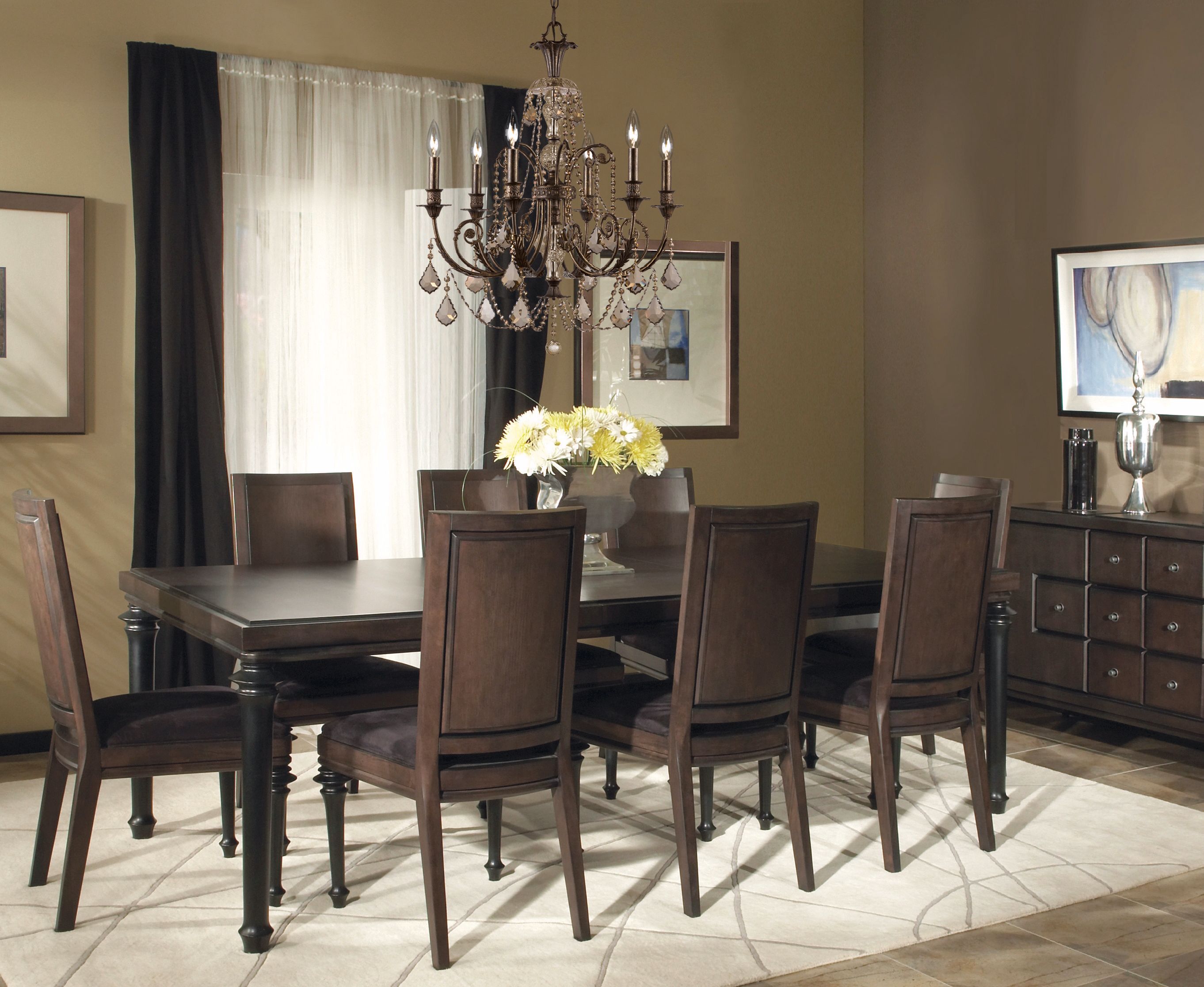 Image 1 Crystorama Regis English Bronze 26" Wide Chandelier in scene