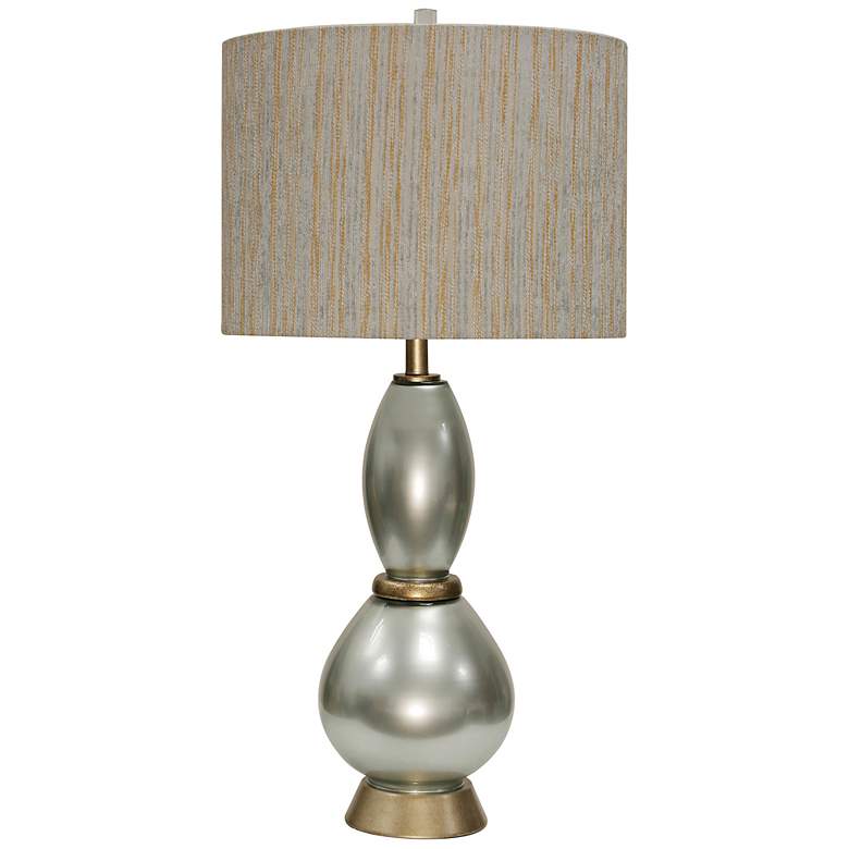 Image 2 Nabanil Silver and Gold Steel Table Lamp