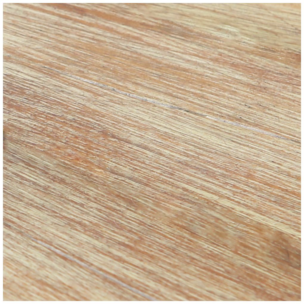 Nabila Outdoor Light Eucalyptus Wood and Charcoal Rope Counter Height Stool