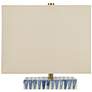 5_Nadene 17 1/2" High Blue and White Accent Table Lamp more views