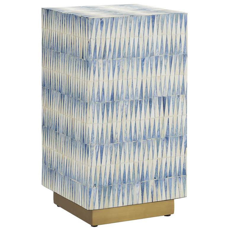 Image 1 Nadene Blue & White Accent Table
