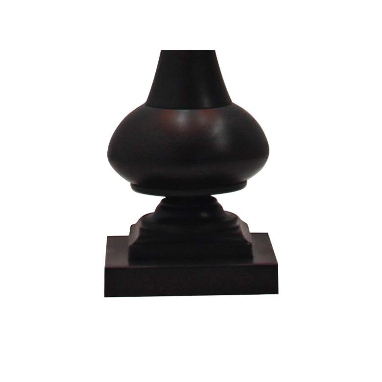 Image 2 Nadia 28 inch Oil-Rubbed Bronze Genie Bottle Metal Table Lamp more views