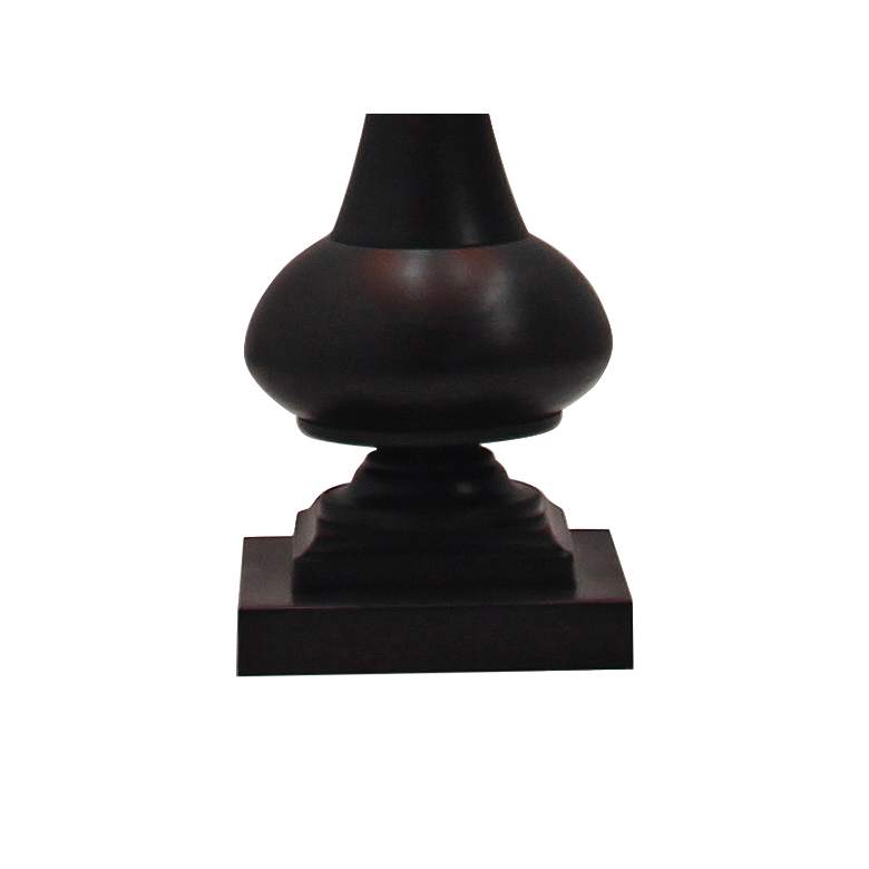 Image 2 Nadia 28" Oil-Rubbed Bronze Genie Bottle Metal Table Lamp more views