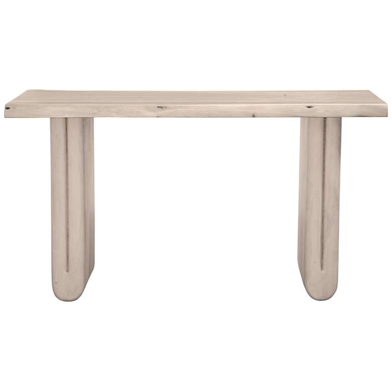 Image 1 Nadia White Wash Console Table