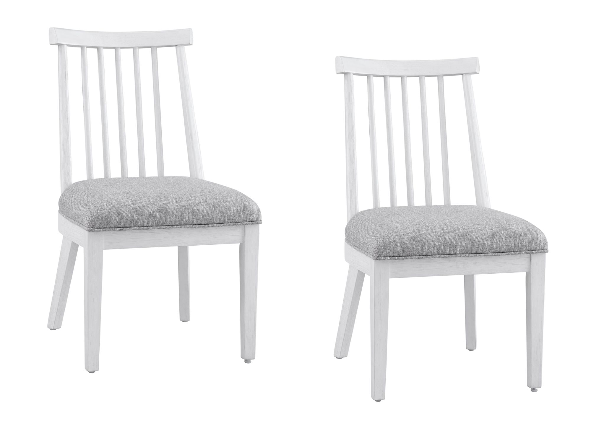 Image 2 Nadine 24.25" White, Gray Dining Chair more views