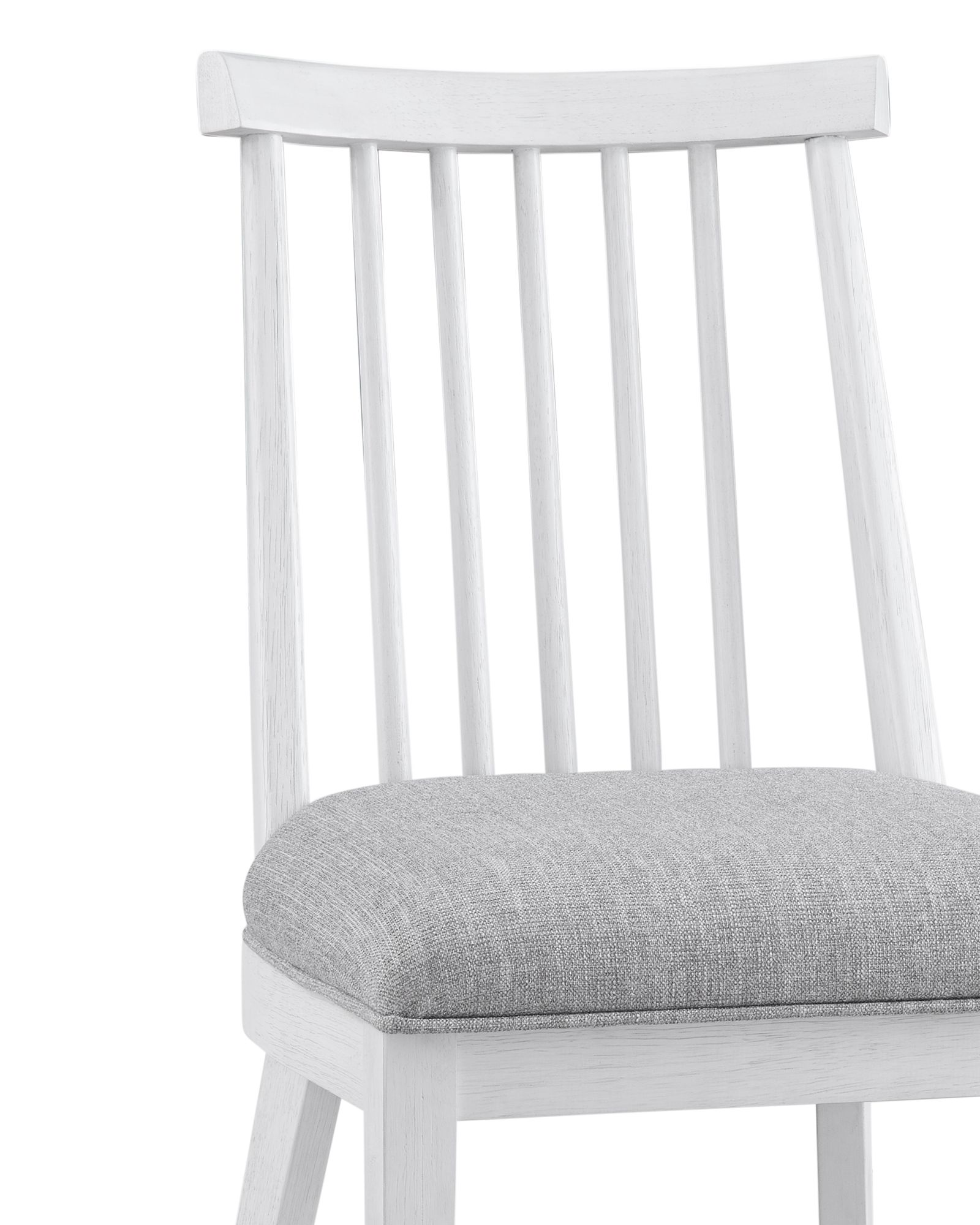 Image 3 Nadine 24.25" White, Gray Dining Chair more views