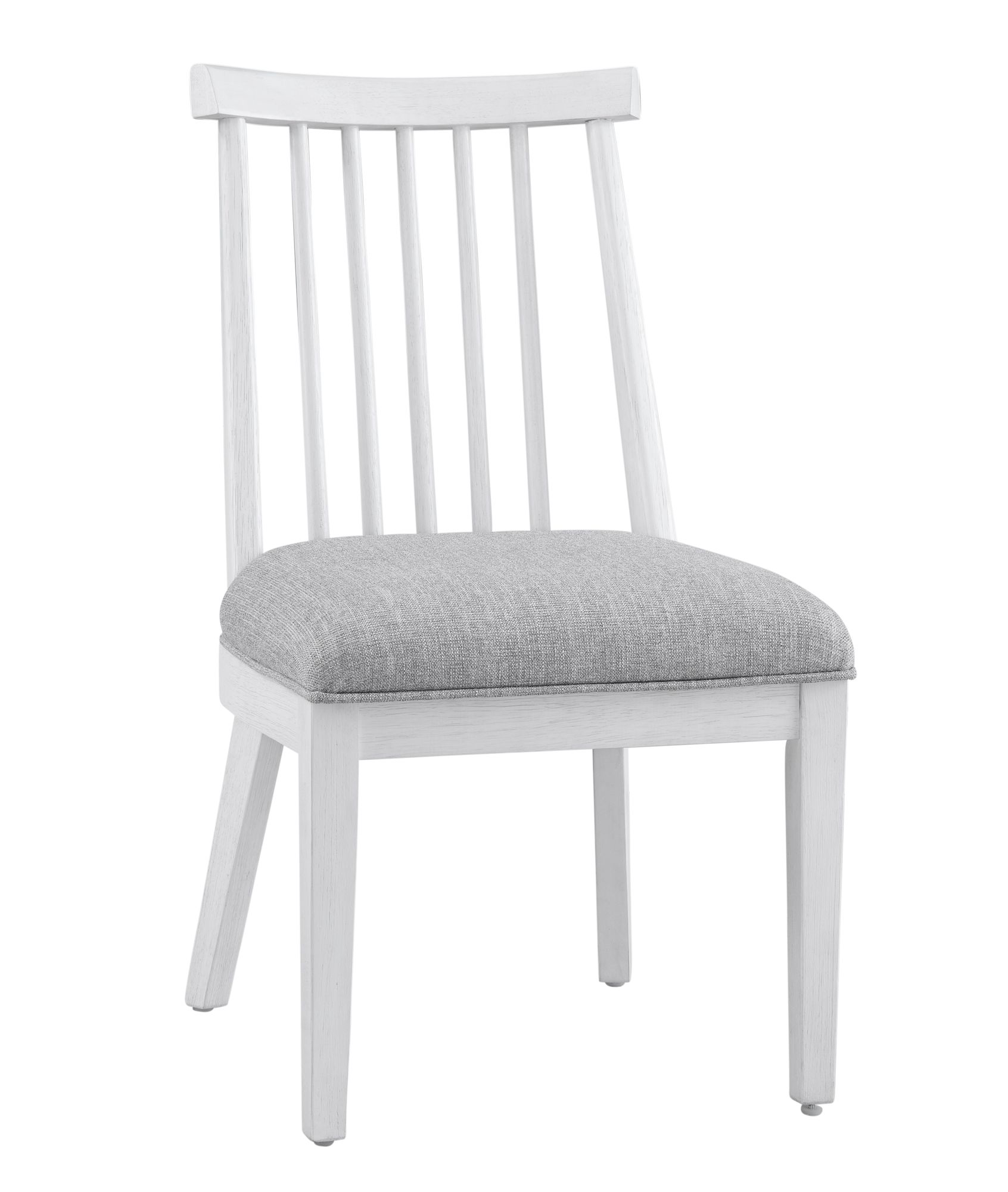 Nadine 24.25" White, Gray Dining Chair