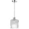 Nadine 7" Wide Polished Chrome Finish Pendant w/ Clear Shade