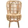 6_Nagoya Natural Brown Rattan Tall Lounge Chair more views