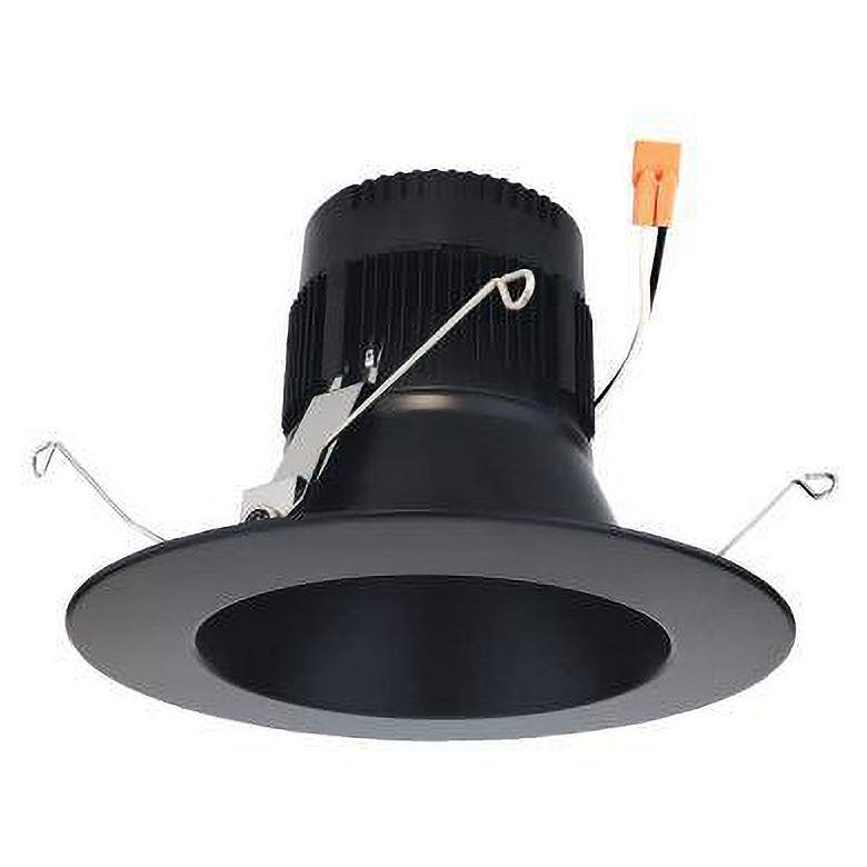 Image 1 Naima 6 inch Black 5-CCT 3-Lumen Switch LED Reflector Downlight