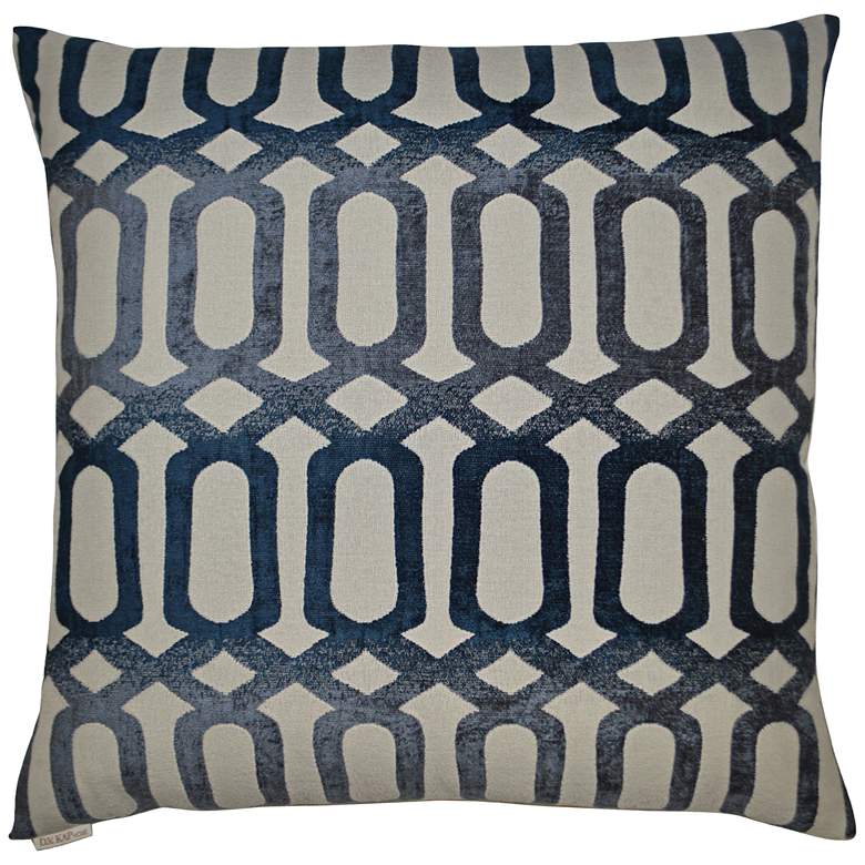 Image 1 Nakita Blue 24 inch Square Decorative Throw Pillow