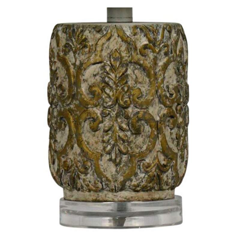 Image 2 Nala 19"H Antique Gold and Cream Accent Table Lamps Set of 2 more views