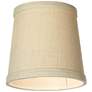 Nallad Herbal Linen Lamp Shades 4x5x5x5 (Clip-On) Set of 4