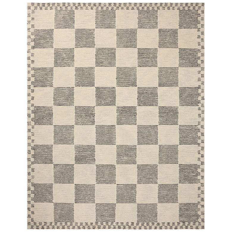 Image 1 Nalo Hand Tufted Wool Rug Gray 9'x13'