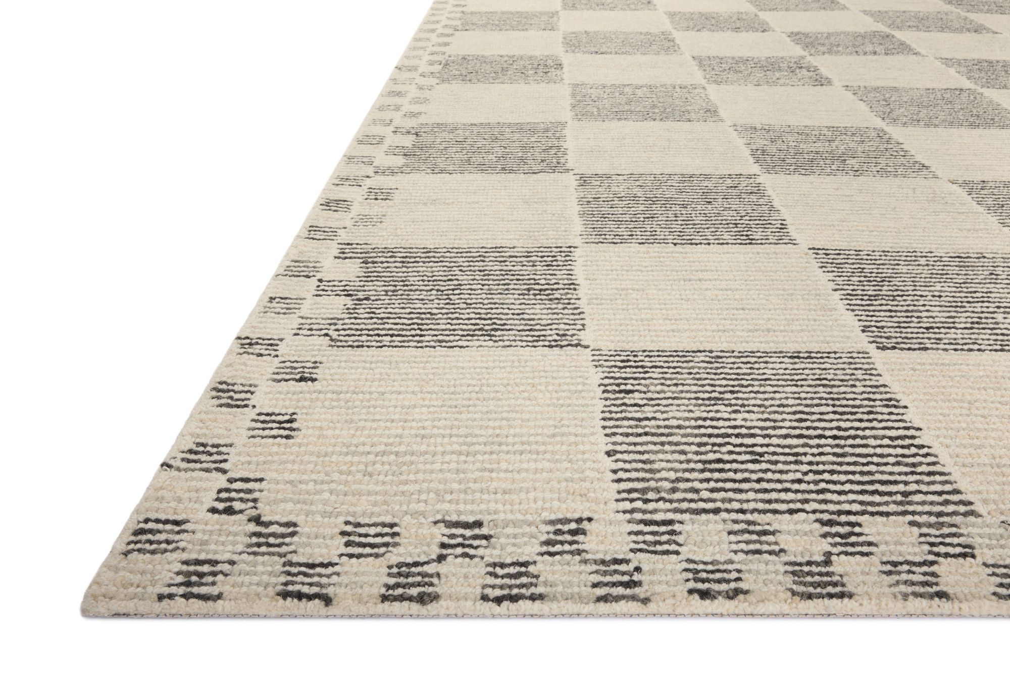 Image 2 Nalo Hand Tufted Wool Rug Gray 9'x13' more views