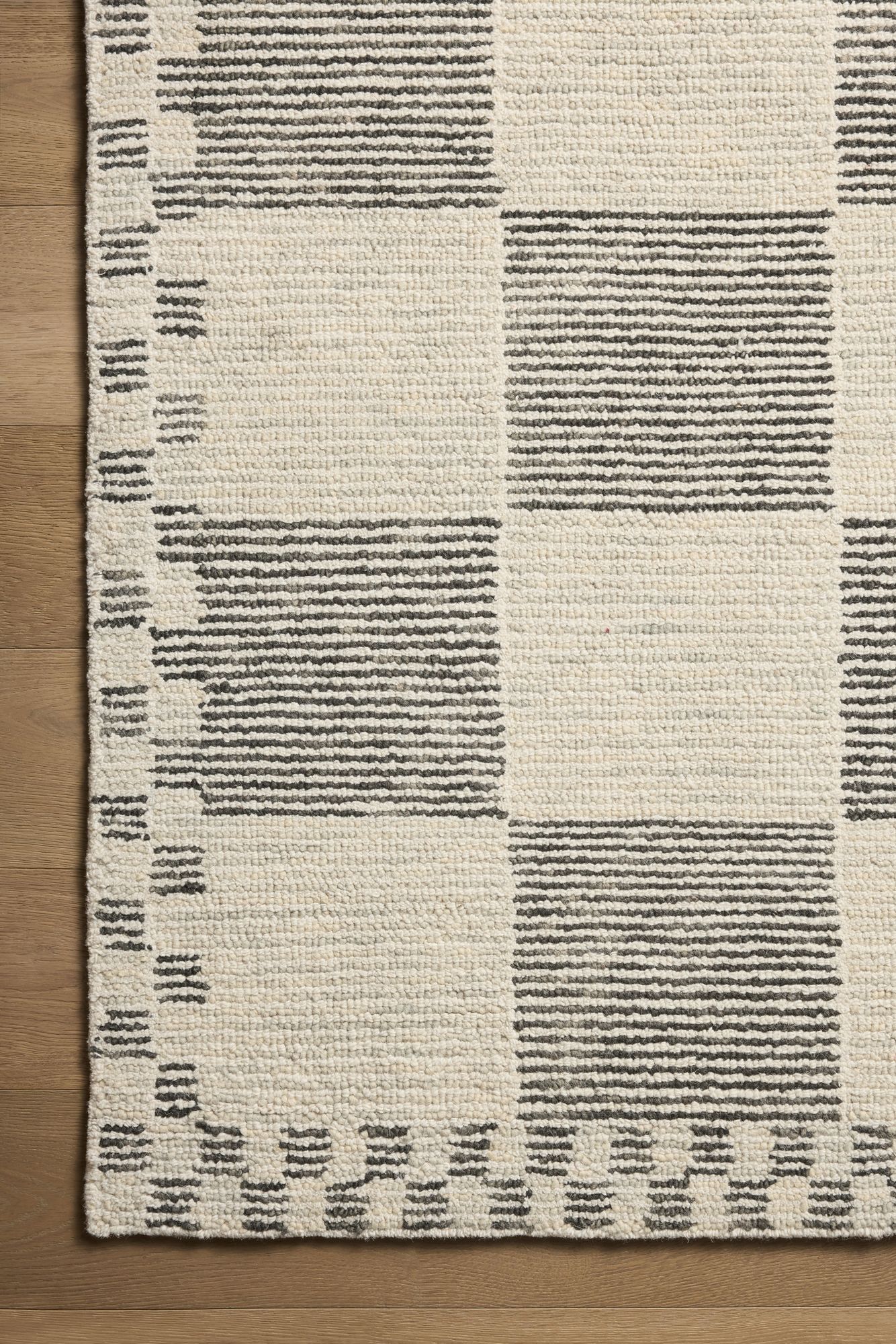 Image 3 Nalo Hand Tufted Wool Rug Gray 9'x13' more views