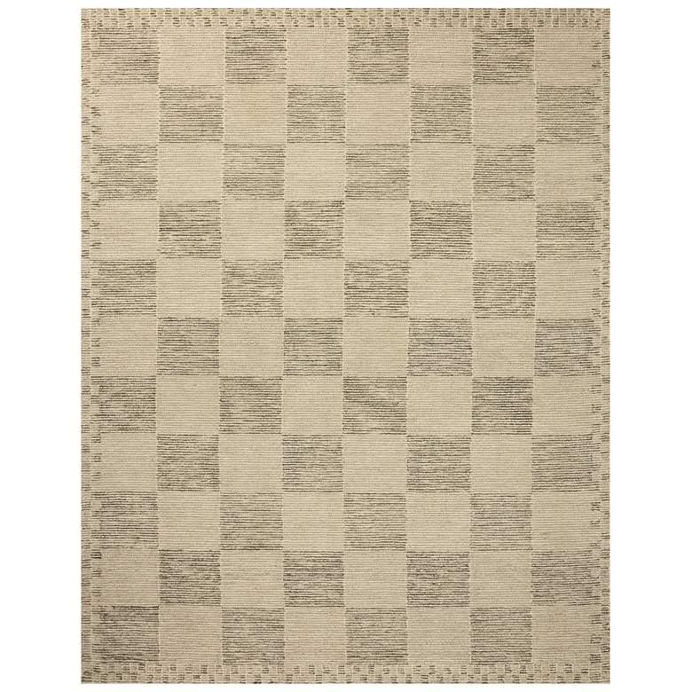 Image 1 Nalo Hand Tufted Wool Rug Sand 8'x10'