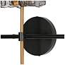 3_Nalyri 3-Light 21.6" Wide Black Brass Bath Light more views