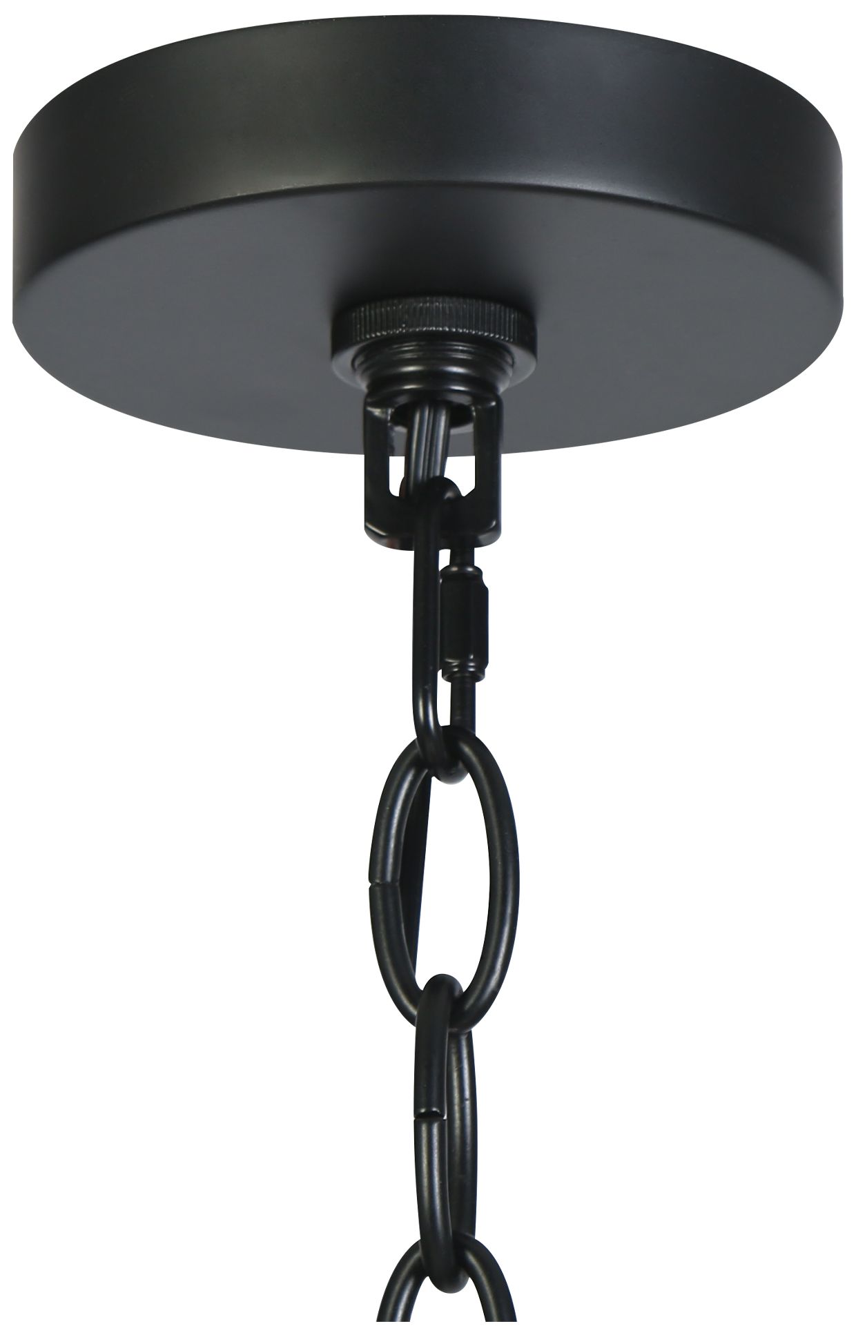 Nalyri 33.9" Wide Smoky 8-Light Drum Chandelier