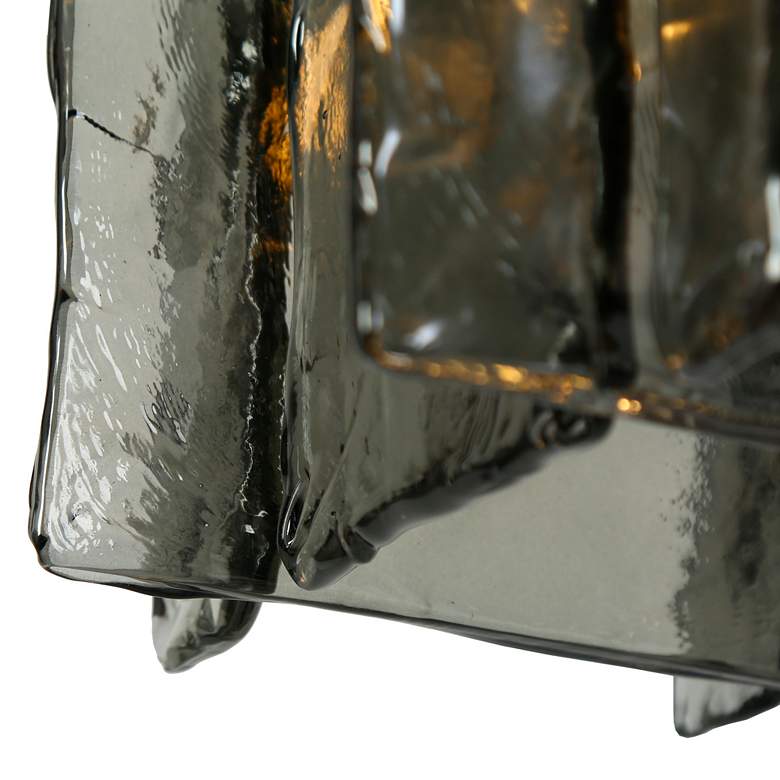 Image 5 Nalyri 7.9" Wide Smoky 1-Light Square Pendant Light more views