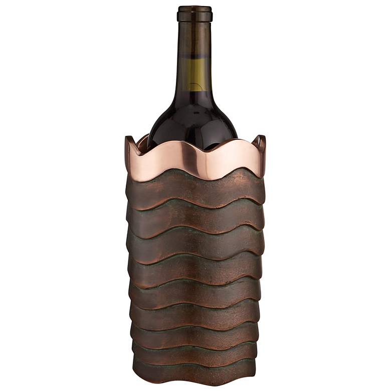Image 1 Nambe Copper Canyon Metal Wine Chiller