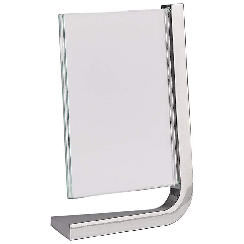 Image 1 Nambe Movie Vertical 8x10 Metal and Glass Photo Frame