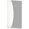 Nami 14 1/4" High Textured Gray LED Outdoor Wall Light