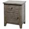 Nanette 20" Wide Weathered Gray Acacia Square Side Table