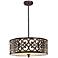 Nanti Collection Iron Oxide 20" Wide Pendant Chandelier