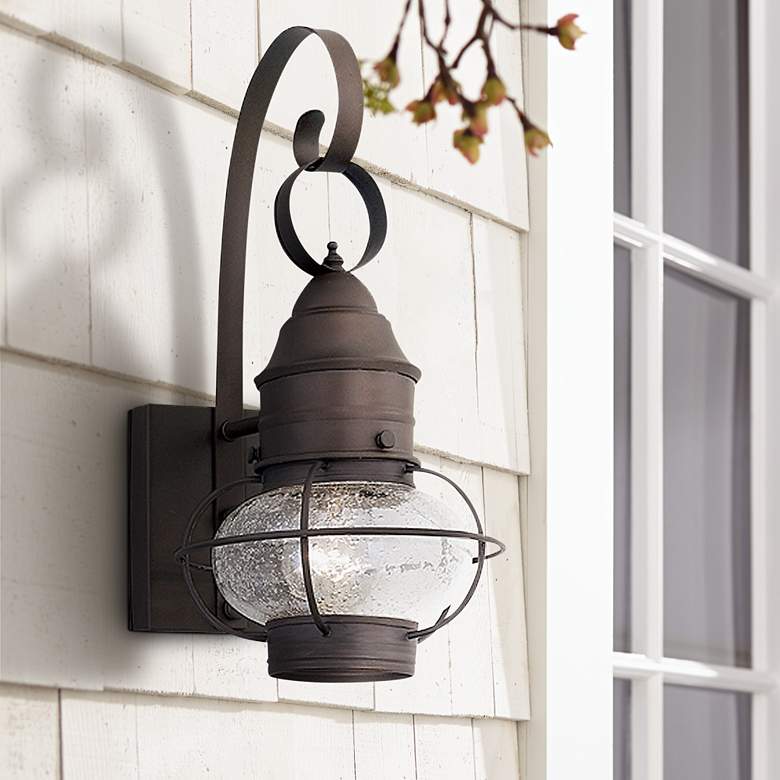 Image 1 Nantucket Collection 14 1/2" High Outdoor Wall Light