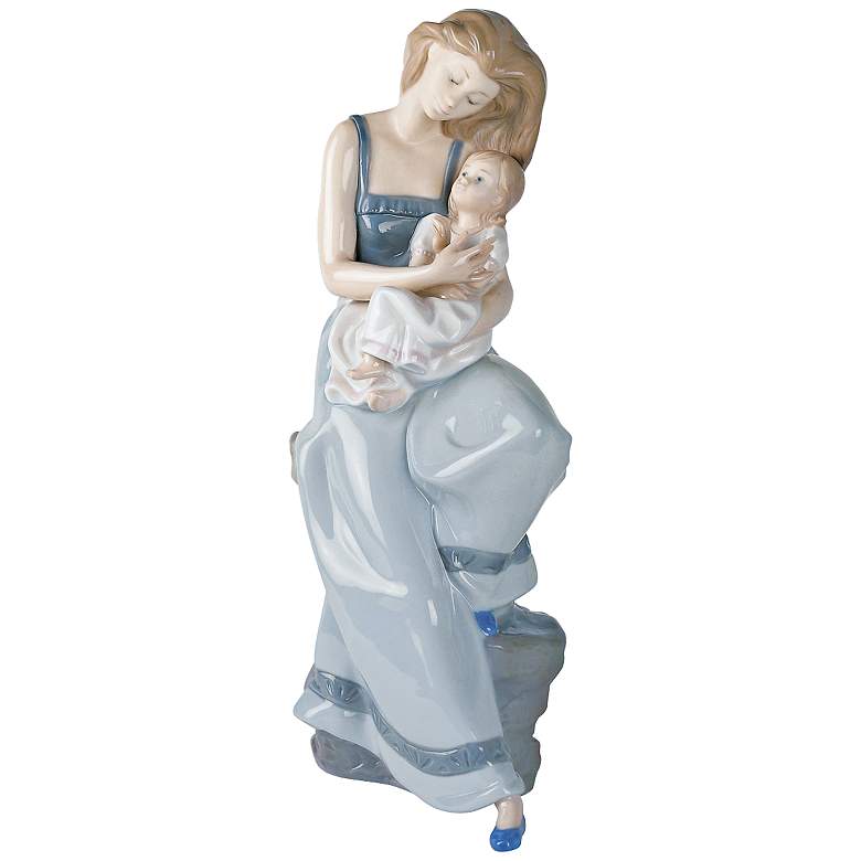 Image 1 Nao My Little Girl Blonde 14 1/2 inchH Porcelain Sculpture