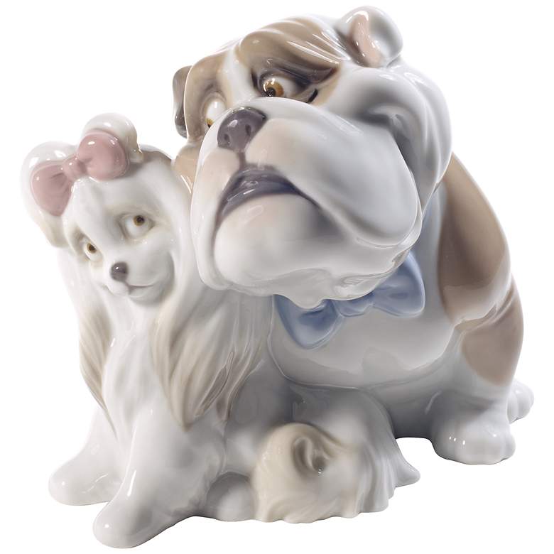 Image 1 Nao Will You Be Mine? 5 inch Wide Porcelain Sculpture