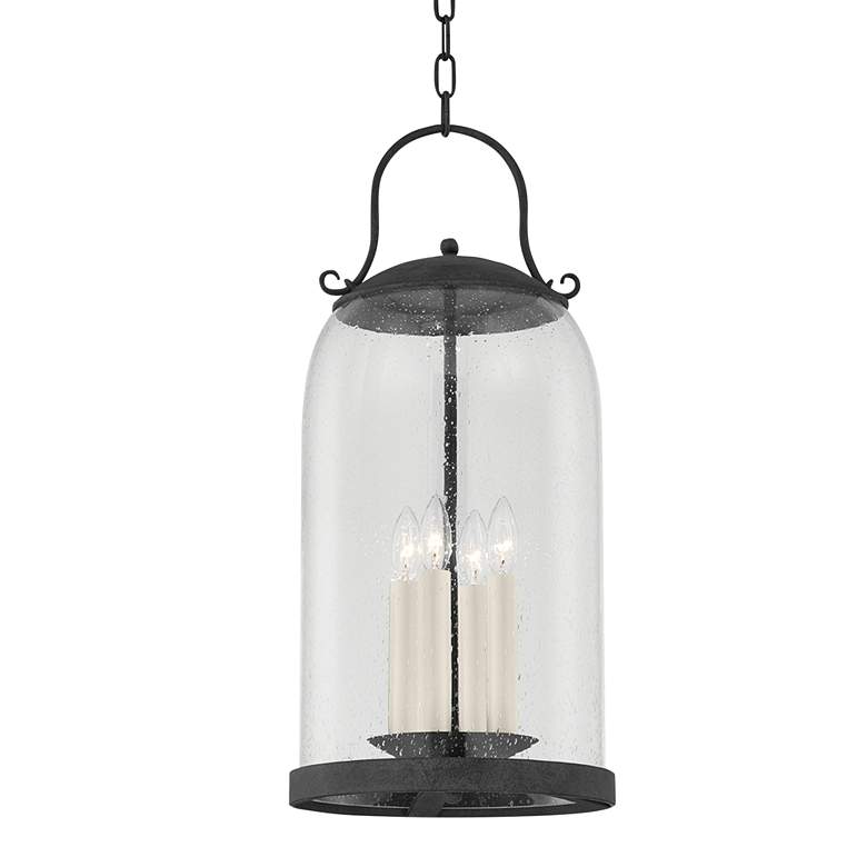 Image 2 Napa County 26 3/4" High French Iron Outdoor Hanging Light