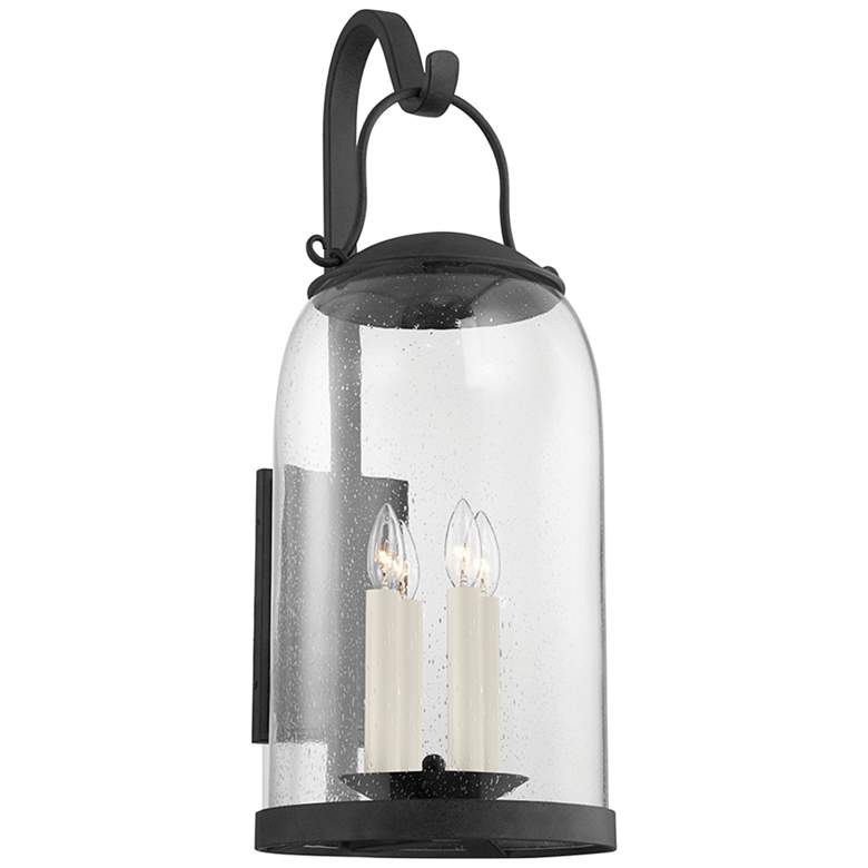 Image 1 Napa County 29 3/4"H French Iron 4-Light Outdoor Wall Light
