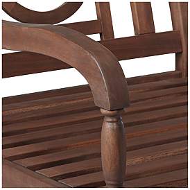 Image5 of Napa Modular Natural Dark Oil Acacia Left Arm Chair more views