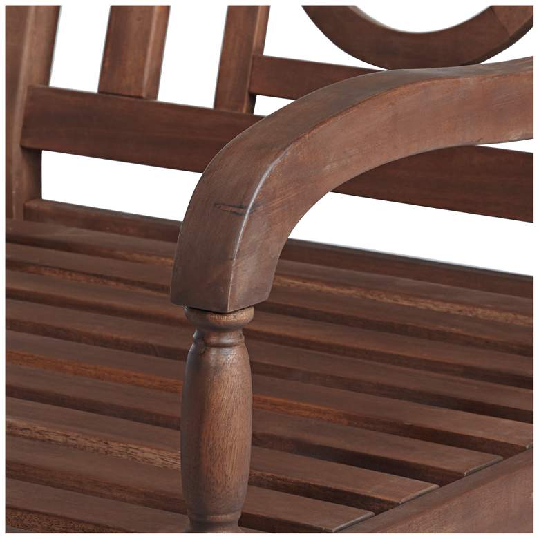 Image 5 Napa Modular Natural Dark Oil Acacia Right Arm Chair more views