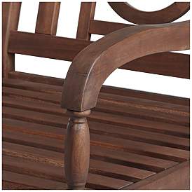 Image5 of Napa Modular Natural Dark Oil Acacia Right Arm Chair more views