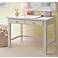 Naples 2-Drawer White Wood Student Desk