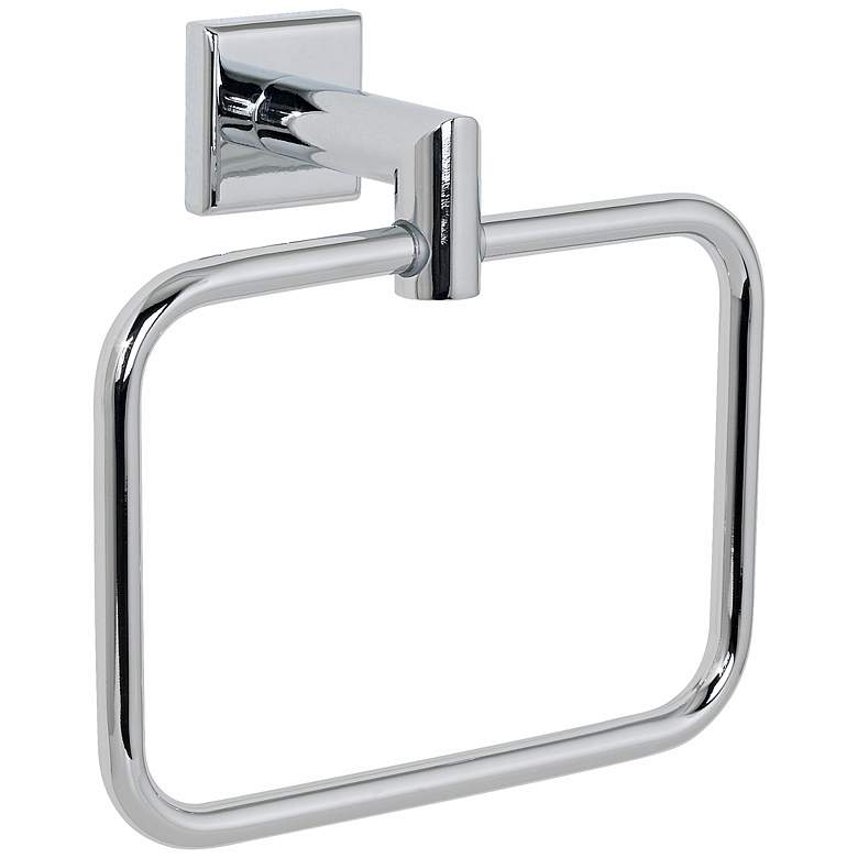 Image 1 Naples Collection Polished Chrome Towel Ring